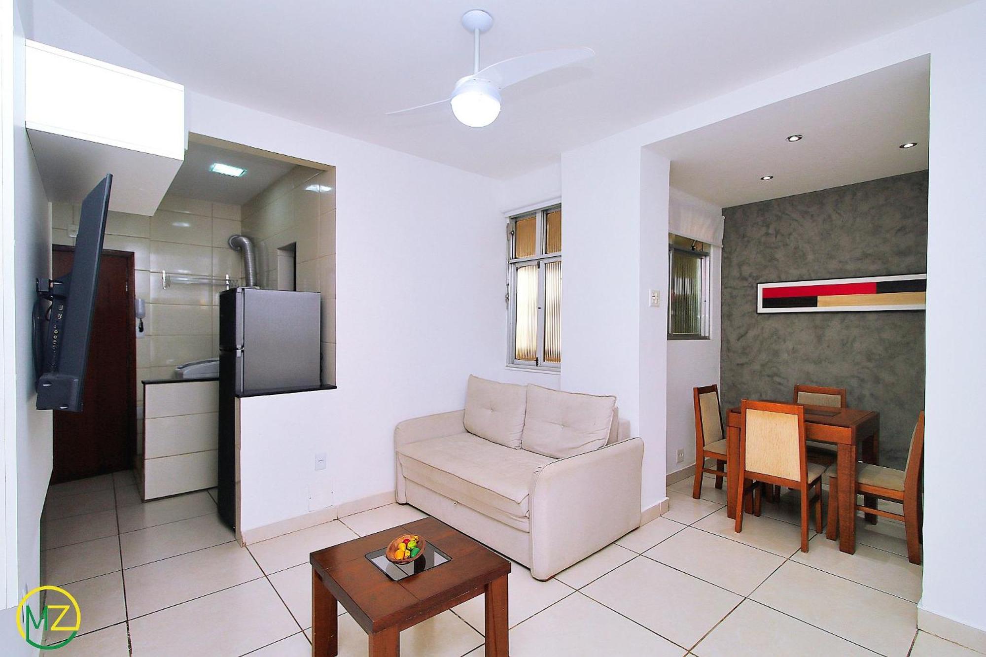 Apartamento Otimo 2 Quartos Na Quadra Da 6 Pessoas *