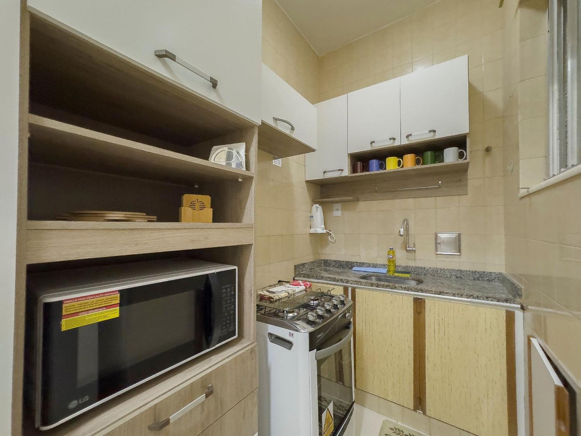Apartamento Localizacao Perfeita: 1qto, 3min Orla Rio de Janeiro