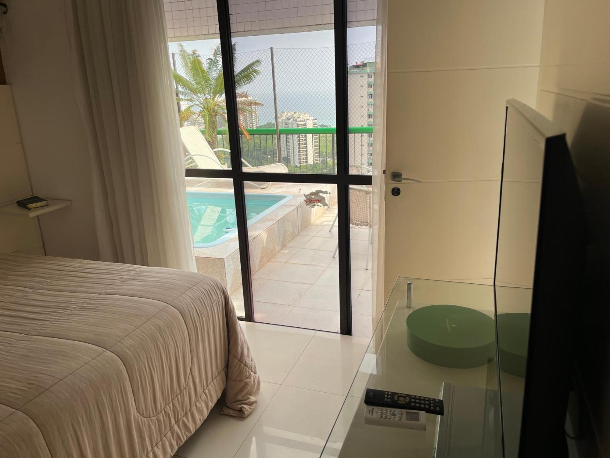 Apartamento Cobertura Com Linda Vista Mar . *