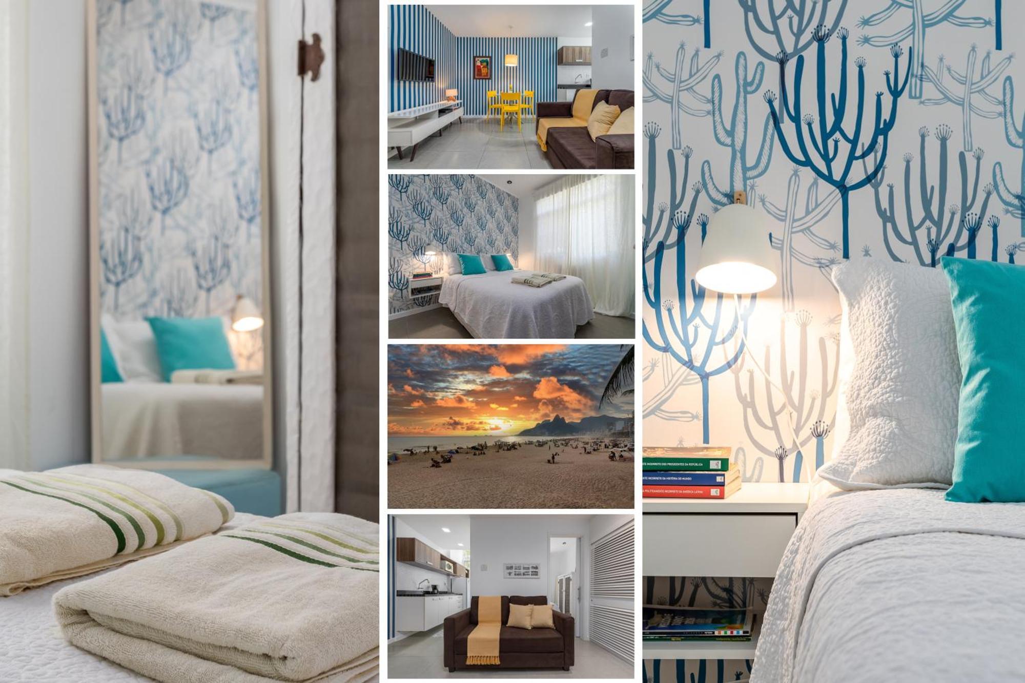 Concept A 200m De Ipanema E 500m Copacabana - Portaria 24h, Cozinha Completa, Ar Condicionado, Smartv E Wi-fi 35mbps Rio de Janeiro