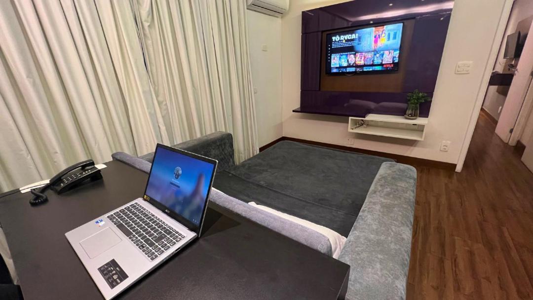 Flat Copacabana Com Garagem Apartamento *