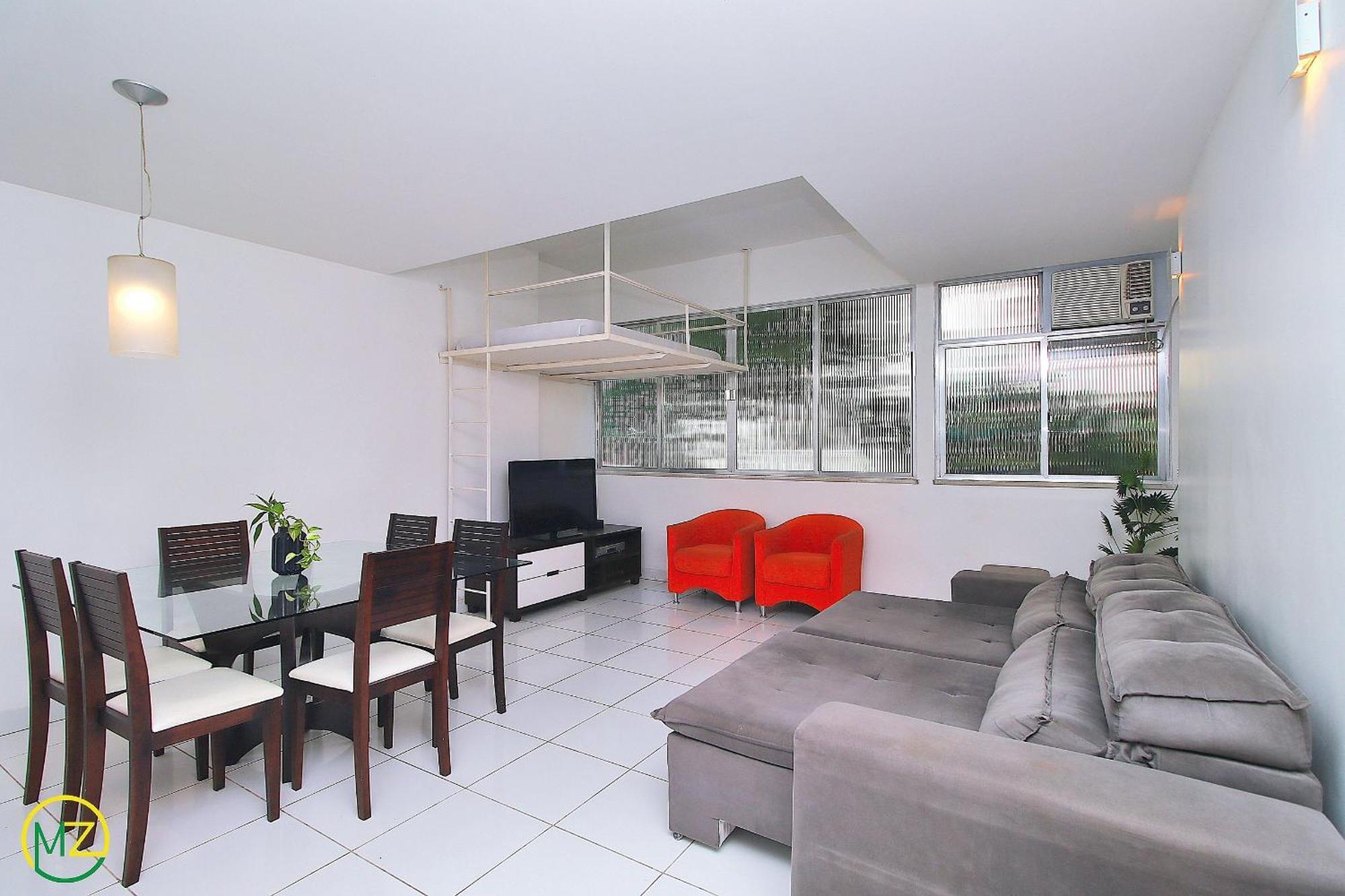 De 2 Quartos Econômico E Espaçoso No Charmoso Bairro Do Leme 8 Pessoas Apartamento Rio de Janeiro