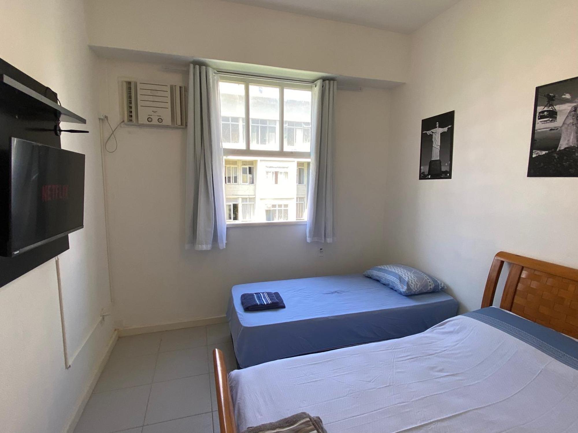 Apartamento Completo Na De Copacabana, Perto Ipanema Gal Osorio, Com Ar, Wifi, Netflix, Ate 3 Pessoas, Pauloangerami Sf138 Rio de Janeiro