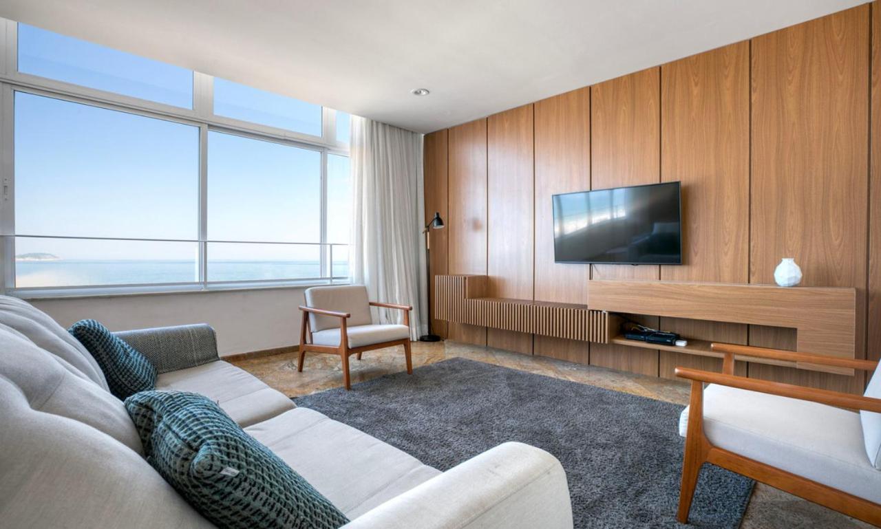 Apartment Tabas Lindo Em Frente A Praia De Ipanema Ip0007 *