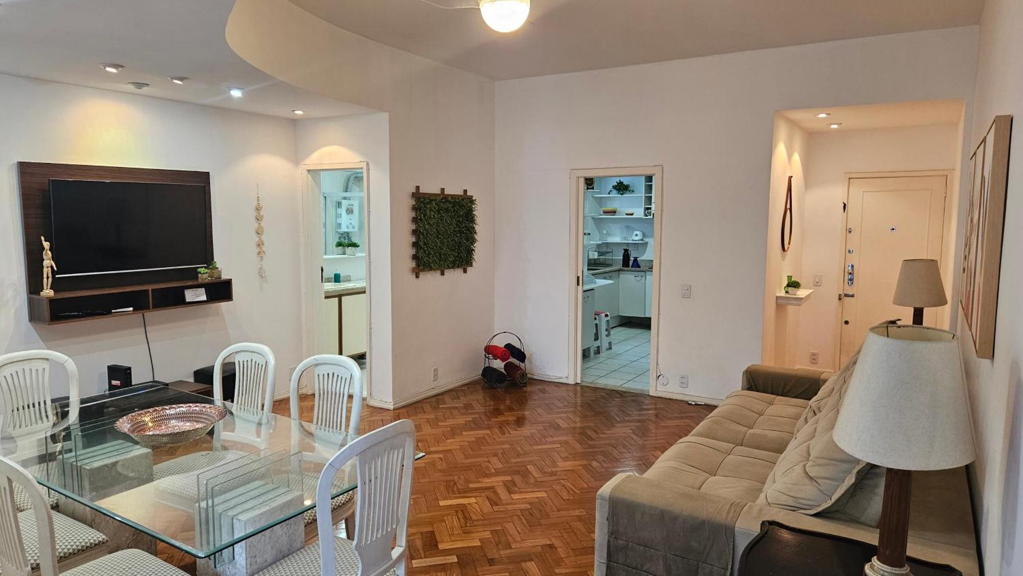 Apartment Copacabana -150m Da - 3 Quartos - Ar Condicionado - W-fi 200mbps