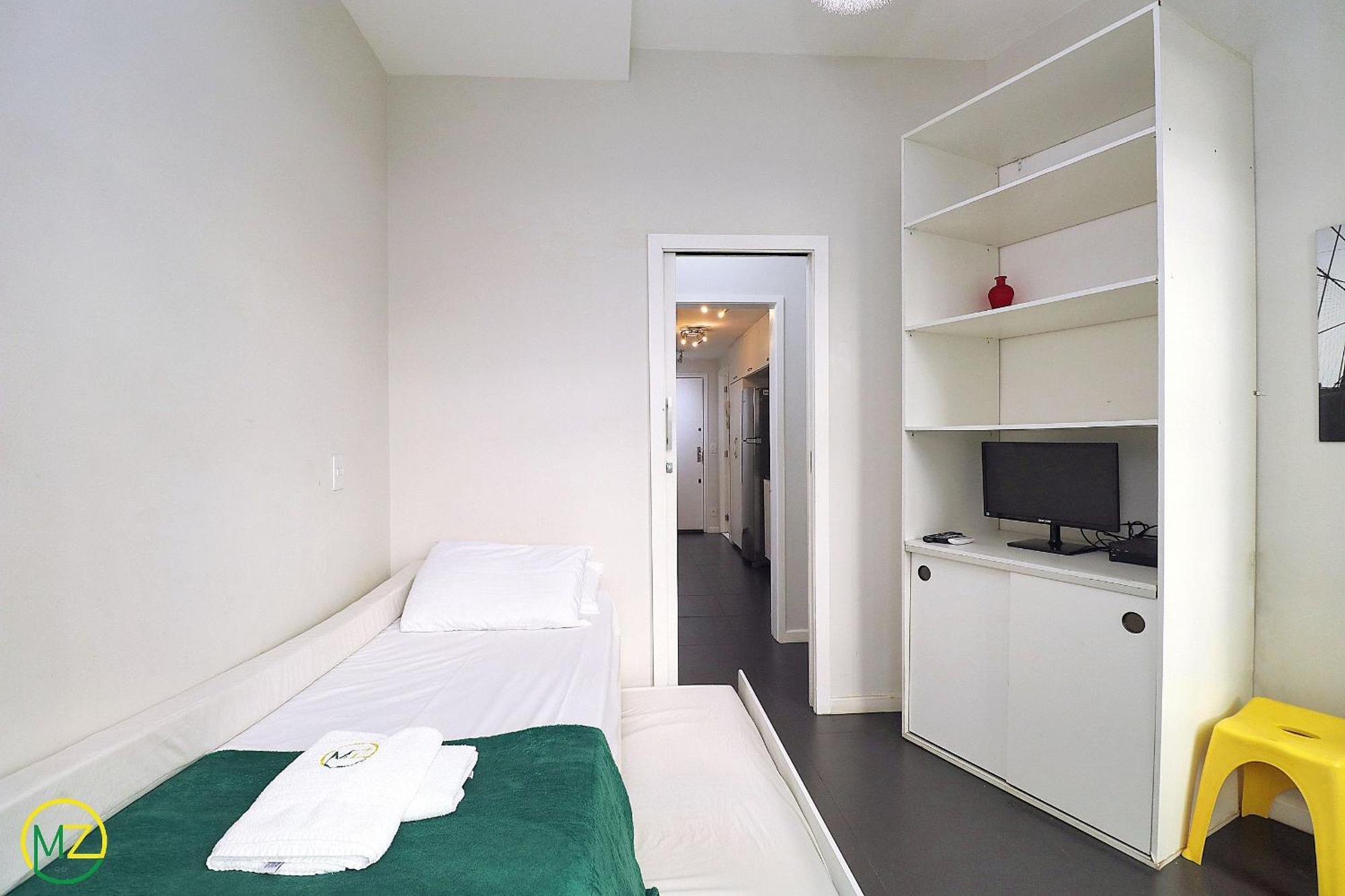 Apartamento Moderno 2 Quartos P/ 6 Pessoas A 50m Da *