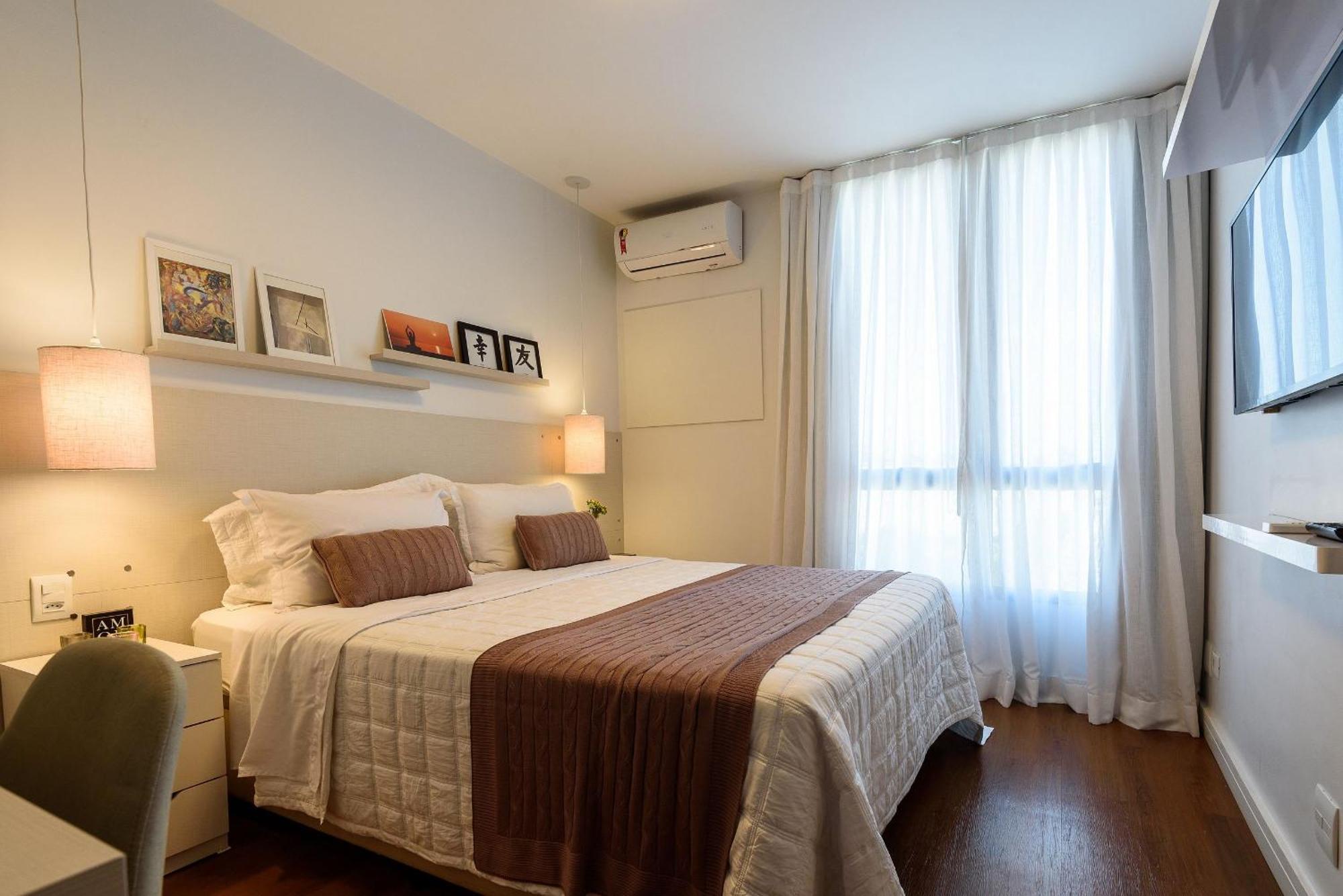 Flat Com Piscina, Varanda, Vista Mar E Cristo * Rio de Janeiro