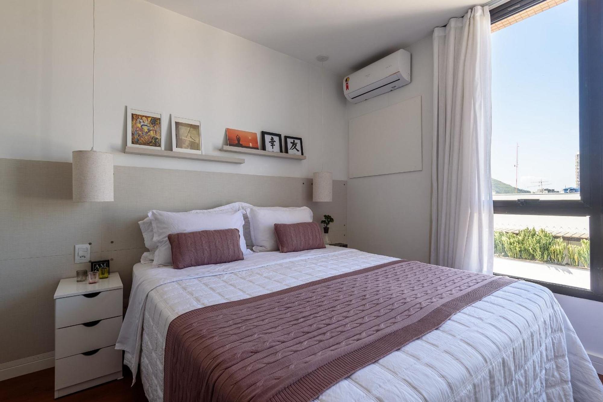Apartment Flat Com Piscina, Varanda, Vista Mar E Cristo *