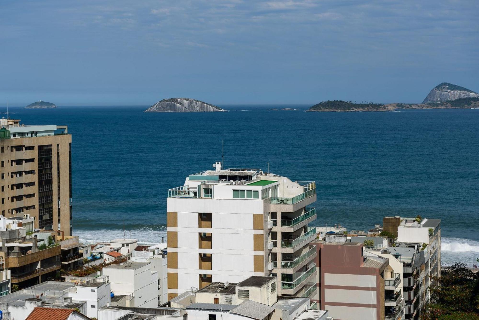 Flat Com Piscina, Varanda, Vista Mar E Cristo *