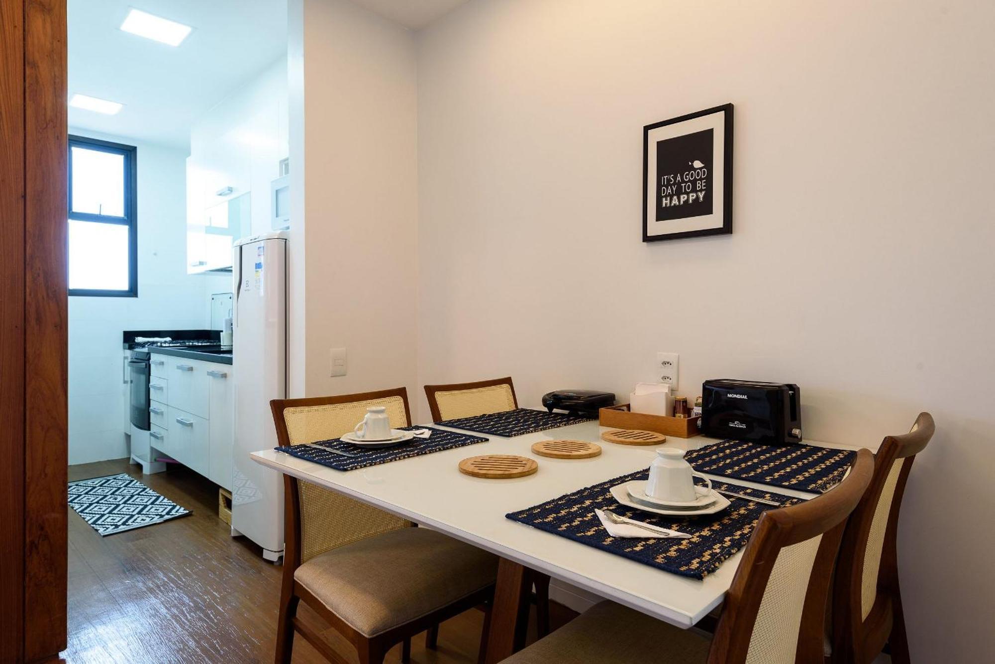 Apartment Flat Com Piscina, Varanda, Vista Mar E Cristo *
