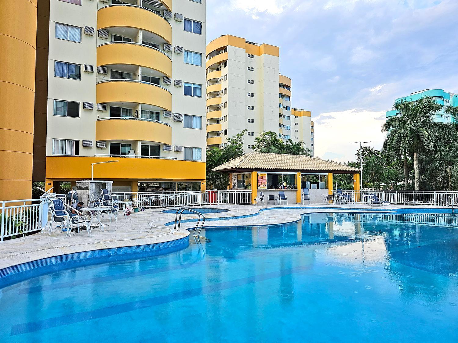 Charmoso Na Barra Da Tijuca Proximo Ao Riocentro, Com Piscina E Estacionamento Apartamento