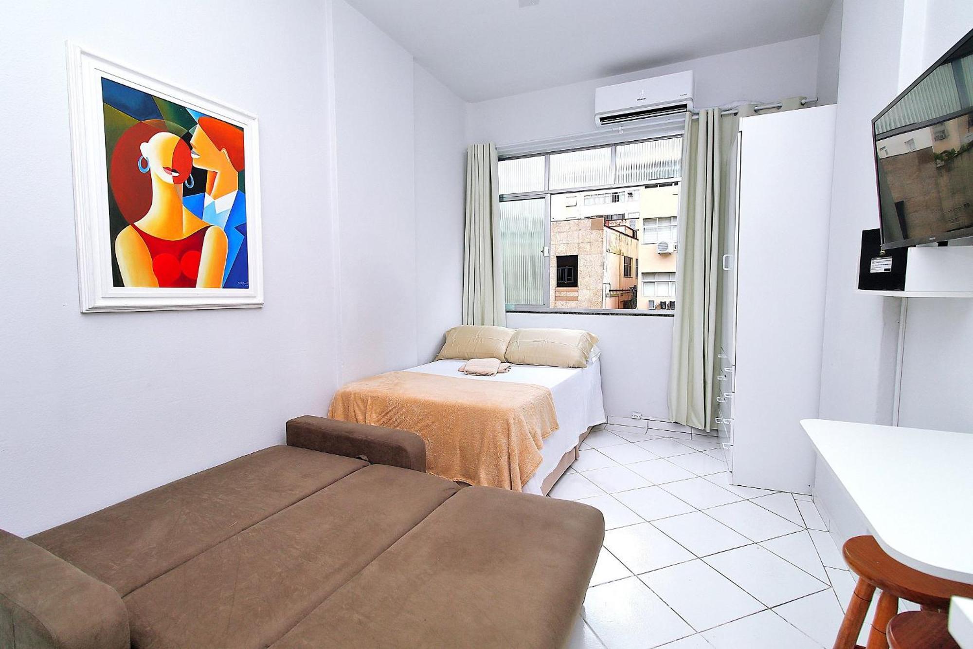 Mini Uma Quadra Da De Copacabana Apartment *