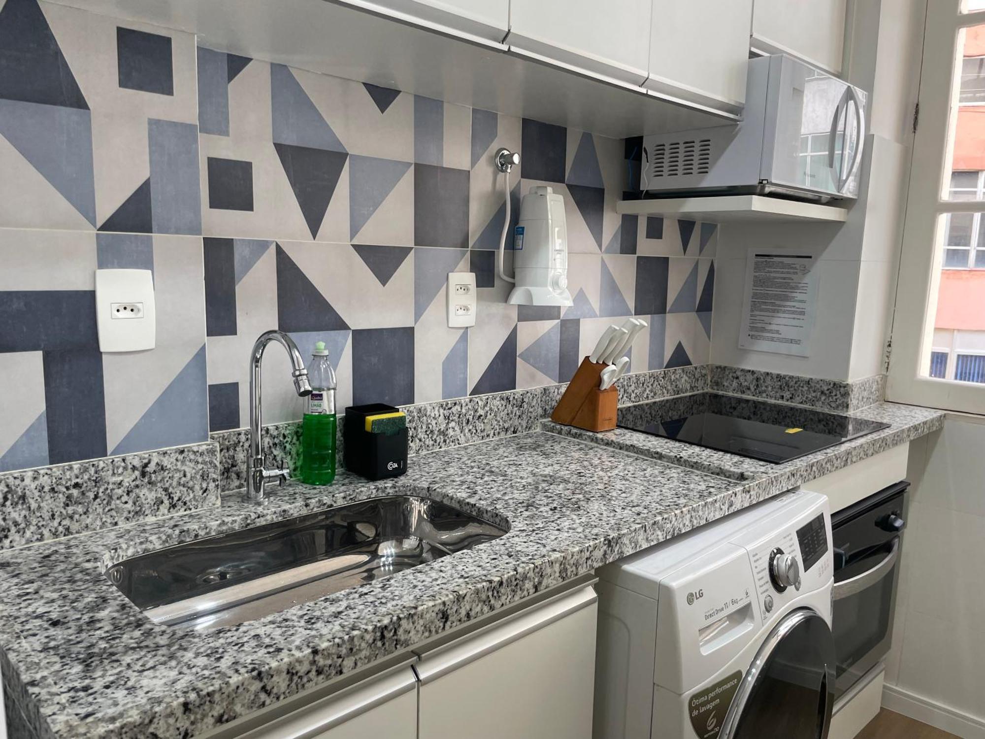 Cinelandia Art Deco - 2qts Ao Lado Do Metro, Wifi E Cozinha Completa Apartamento