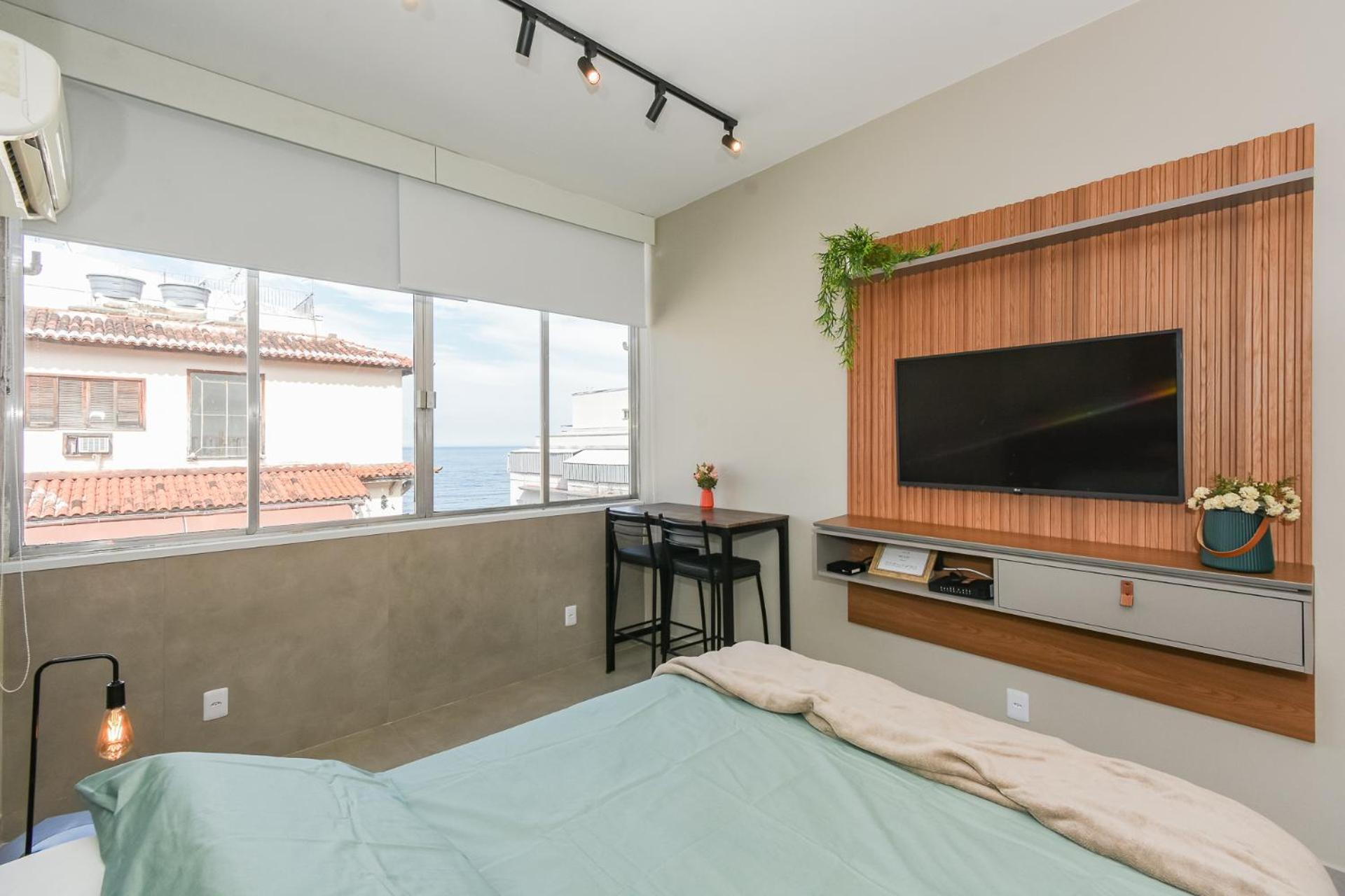 Luxo E Design Vista Mar No Posto 5 - Copacabana Apartment Rio de Janeiro
