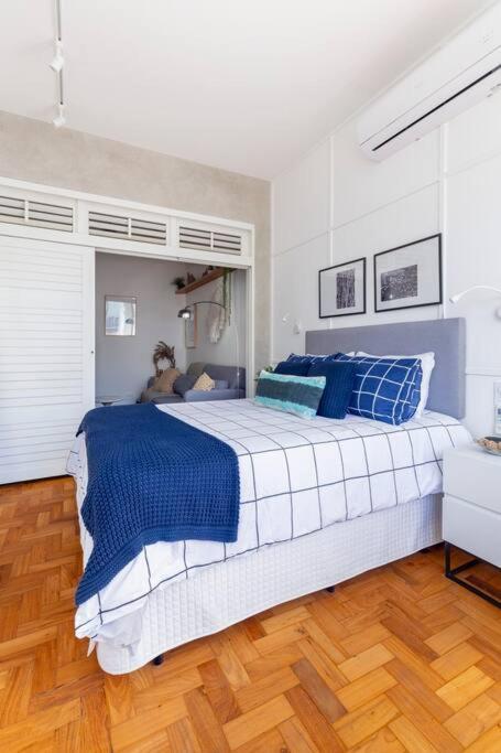 Apartamento Curtacopacabana: 1qto, Estiloso, 400mb, 5min