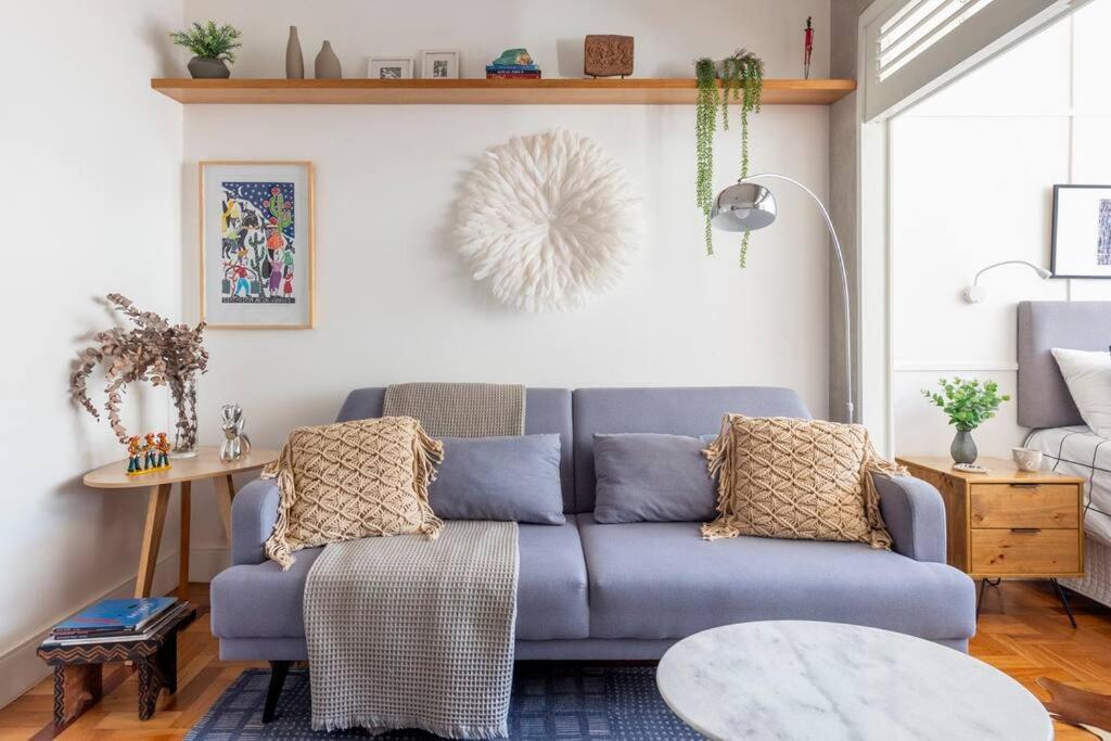 Apartamento Curtacopacabana: 1qto, Estiloso, 400mb, 5min *
