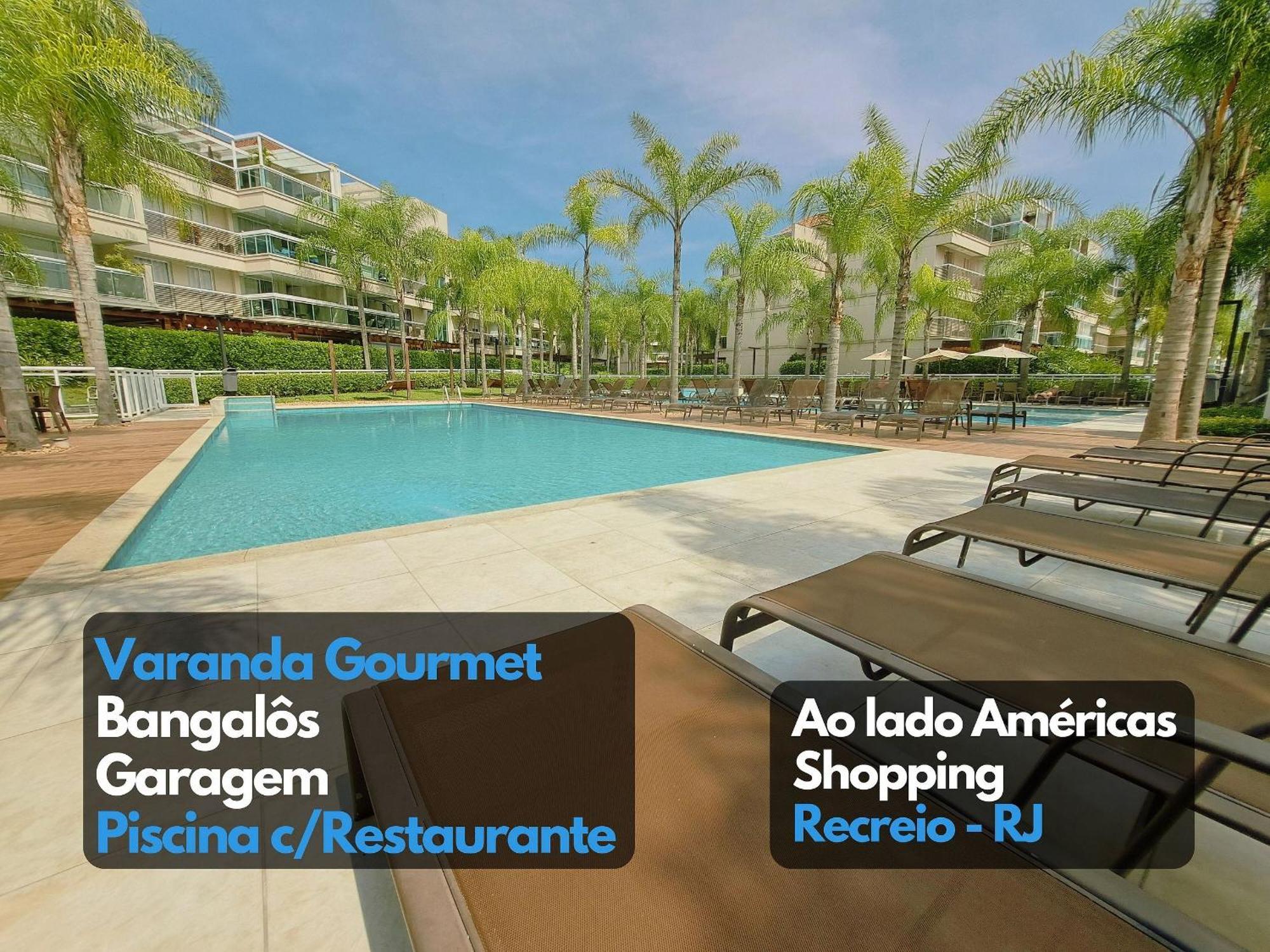 Apto Em Varanda Gourmet Perto Recreio - Ao Lado Do Americas Shopping