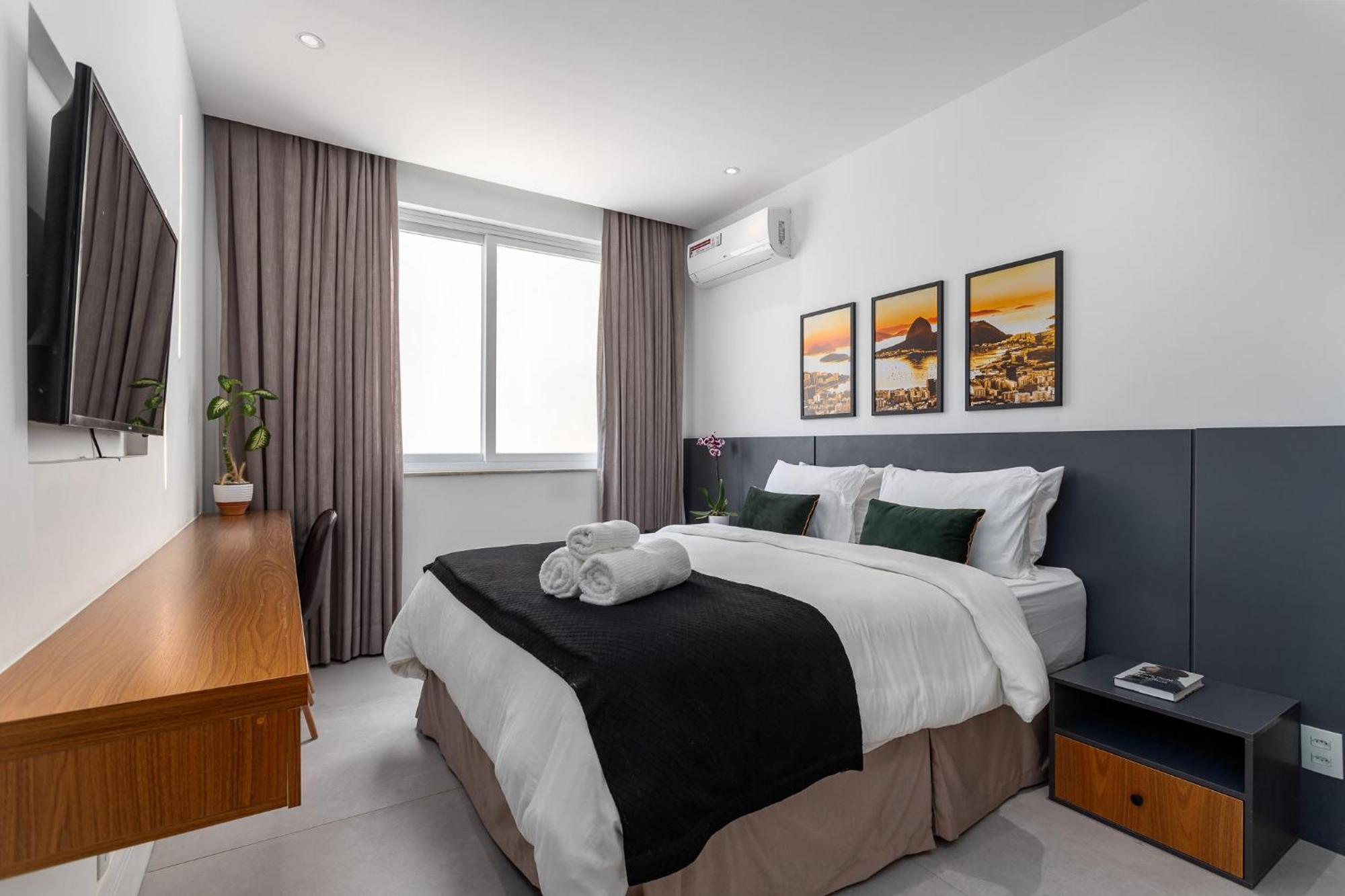 Unhotel - Studio Design Moderno, Av Atlantica - Praia De Copacabana Rio de Janeiro