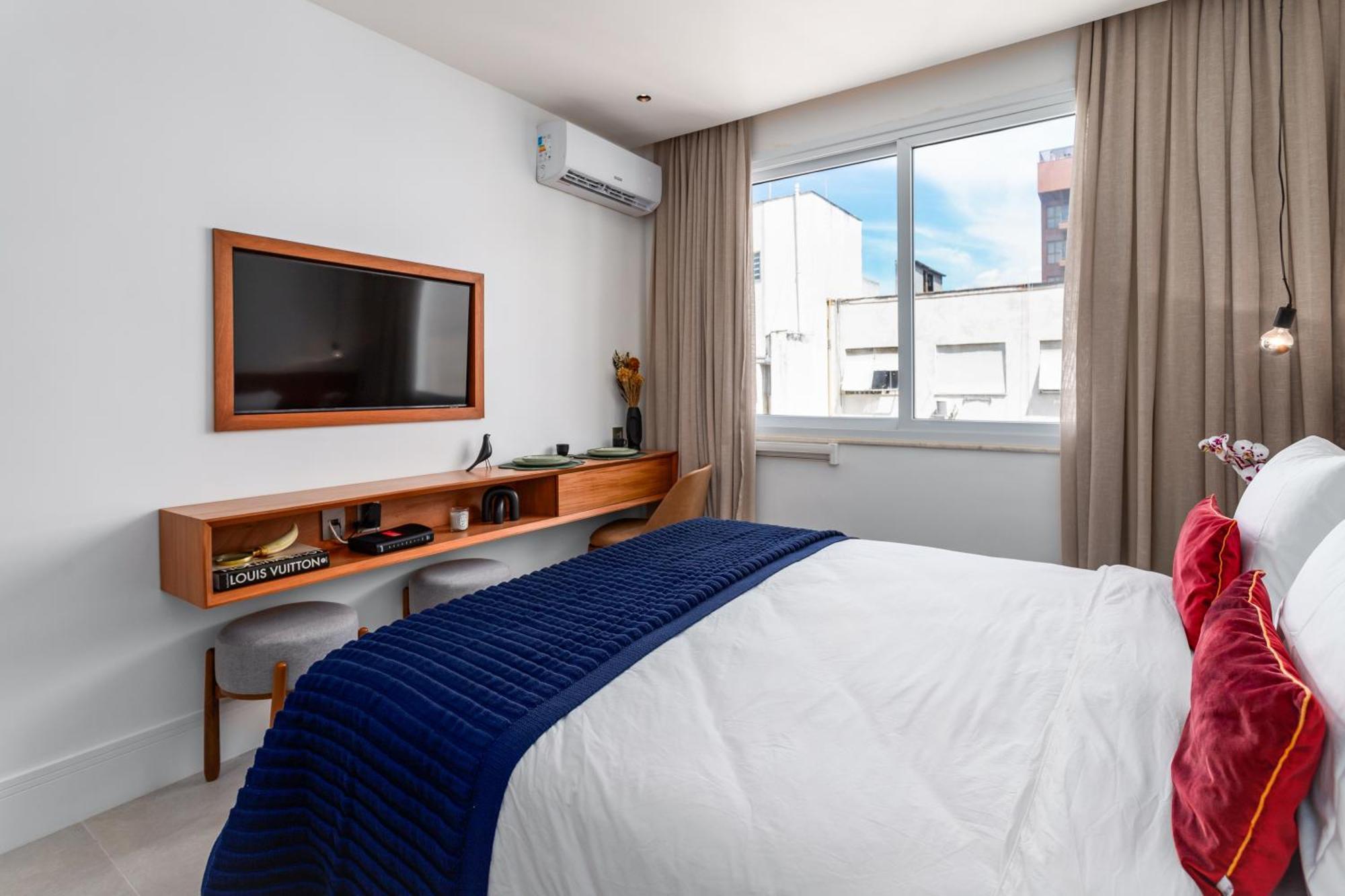 Apartamento Unhotel - Studio Design Moderno, Av Atlantica - Praia De Copacabana Rio de Janeiro