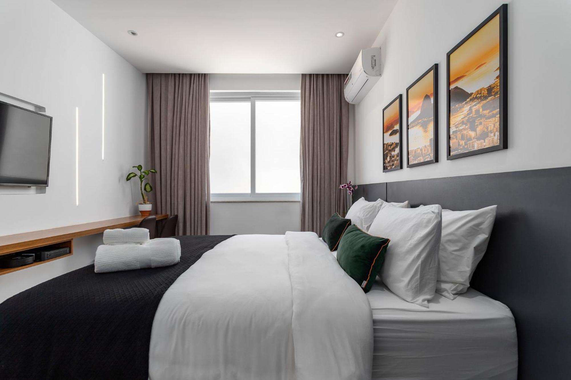 Unhotel - Studio Design Moderno, Av Atlantica - Praia De Copacabana