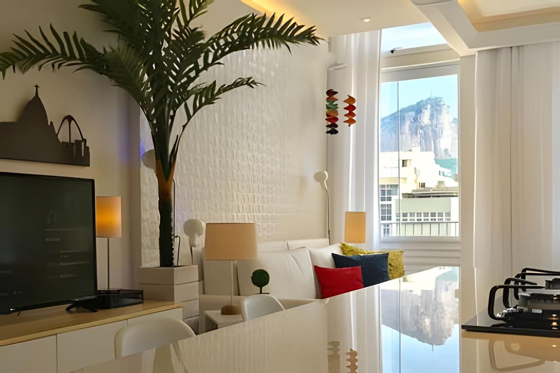 Apartamento Contemporaneo Vista Cristo P/4 Posto 9 Wi-fi 350m Rio de Janeiro