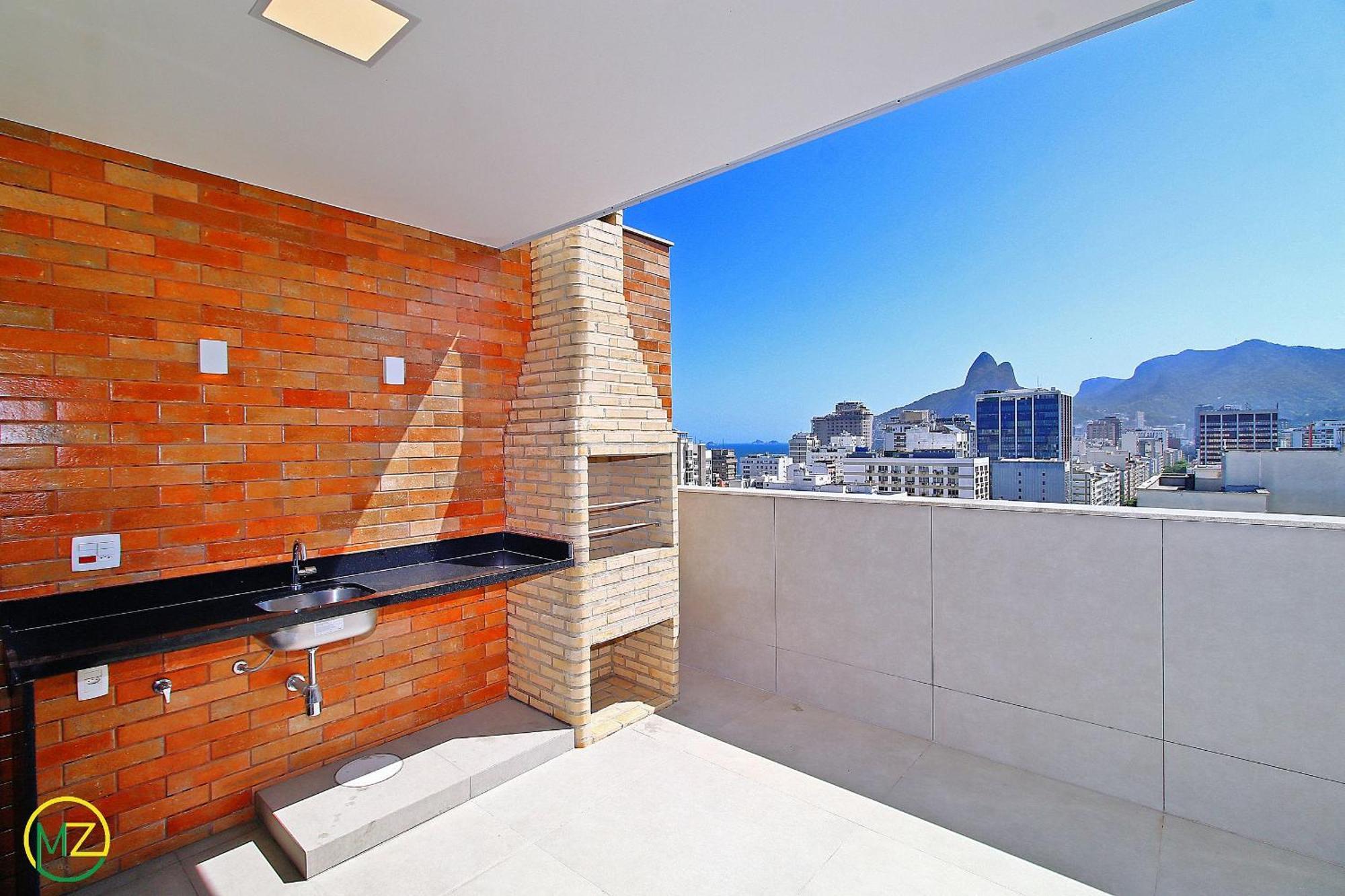 Apartment Cobertura Triplex De Luxo No Posto 9 Em Ipanema *