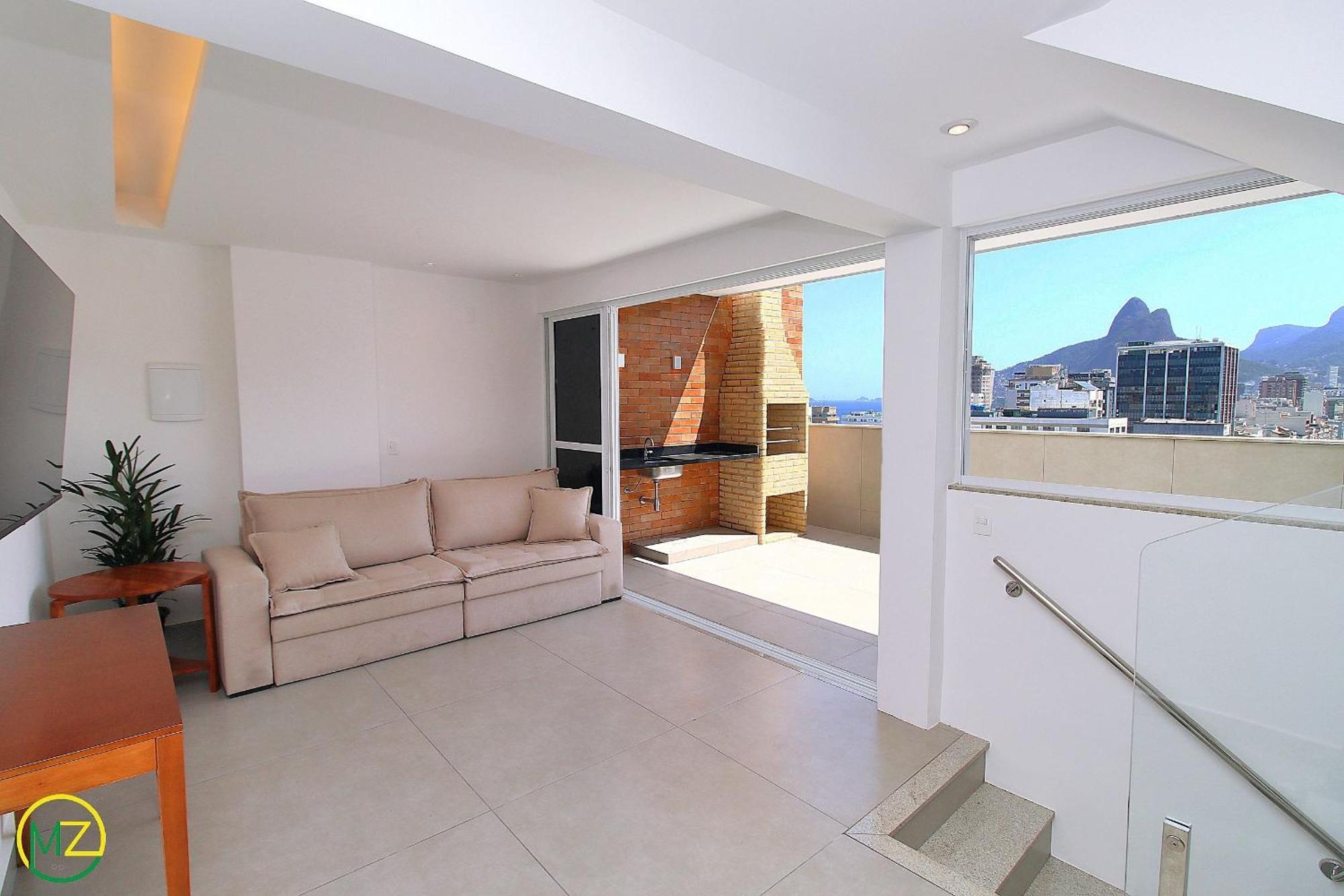 Apartment Cobertura Triplex De Luxo No Posto 9 Em Ipanema *