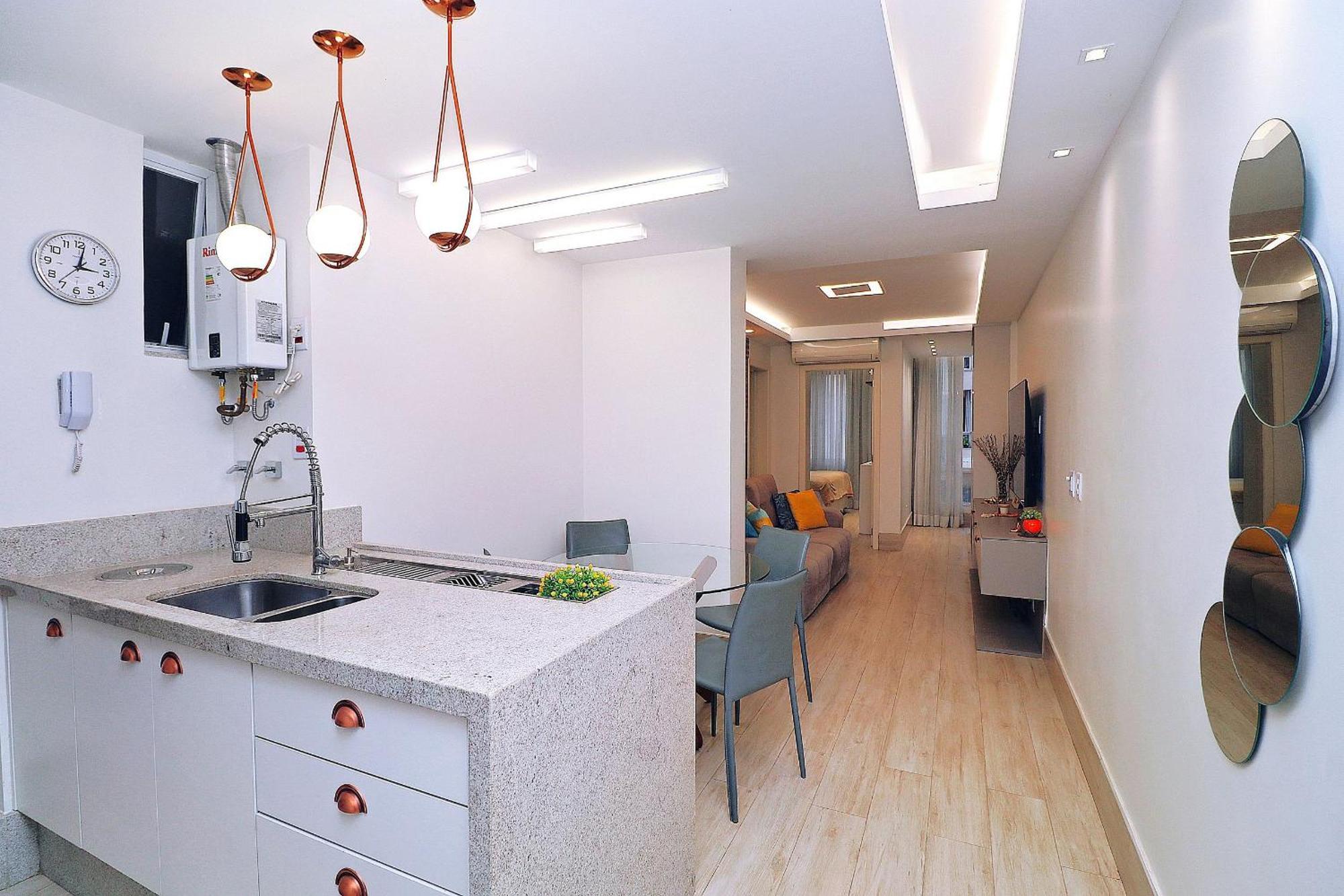 Apartamento Luxuoso E Sala 300m Da De Copacabana *