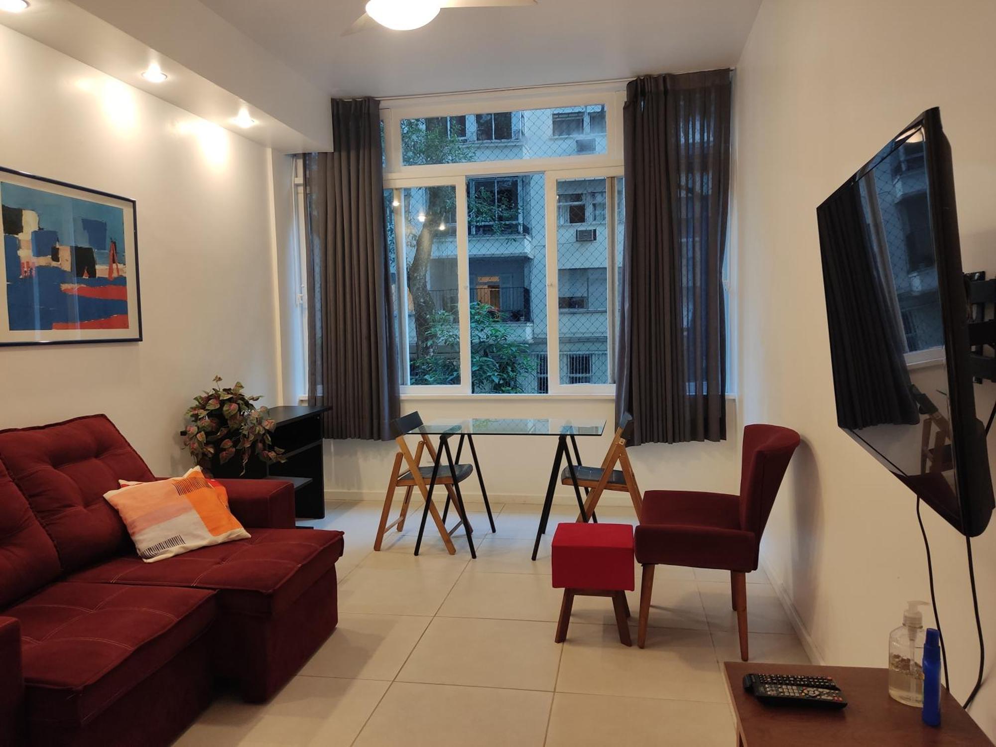 Apartamento Copacabana: Aconchego, Conforto, Privacidade