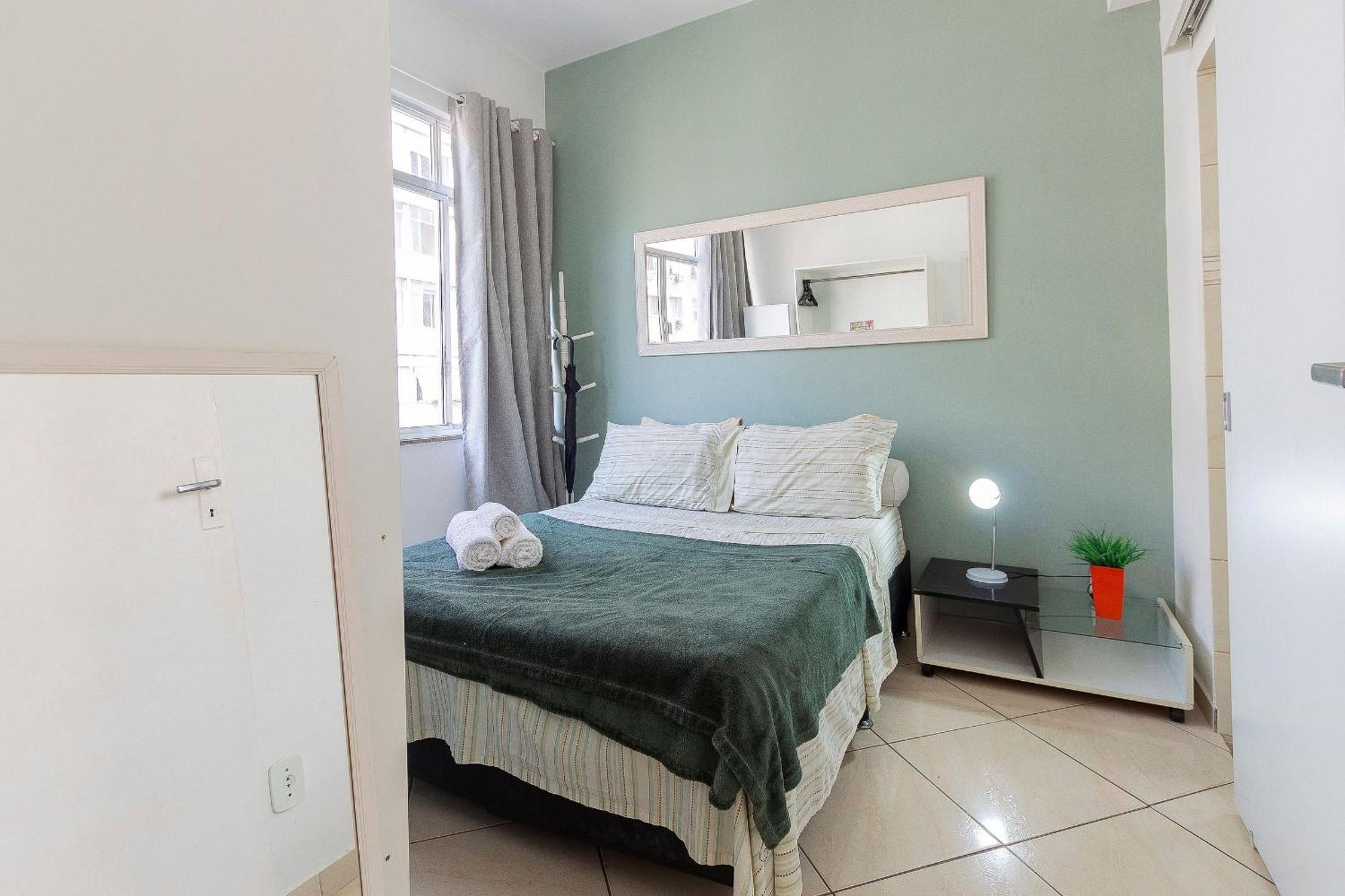 1qto Vista Lateral Orla De Copacabana Apartment Rio de Janeiro