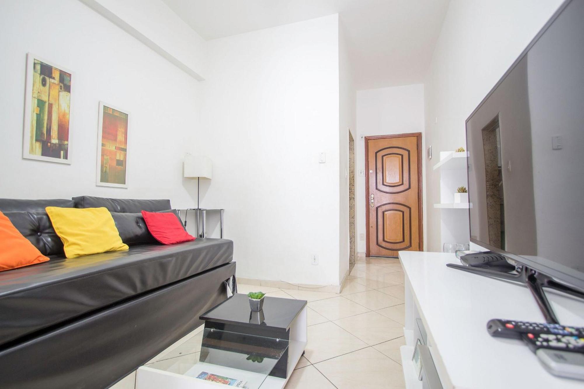Apartment 1qto Vista Lateral Orla De Copacabana Rio de Janeiro