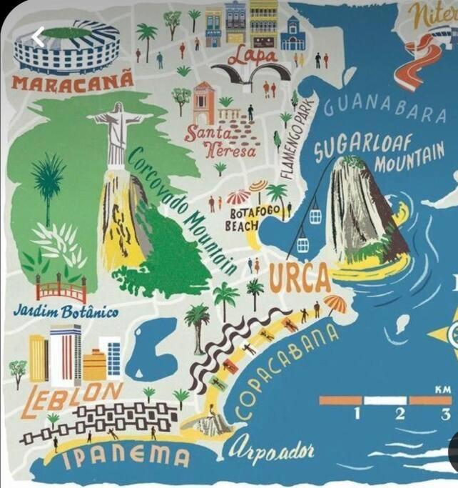 Copacabana Sala E Na Quadra Da Praia, Posto 6, Brasil * Rio de Janeiro