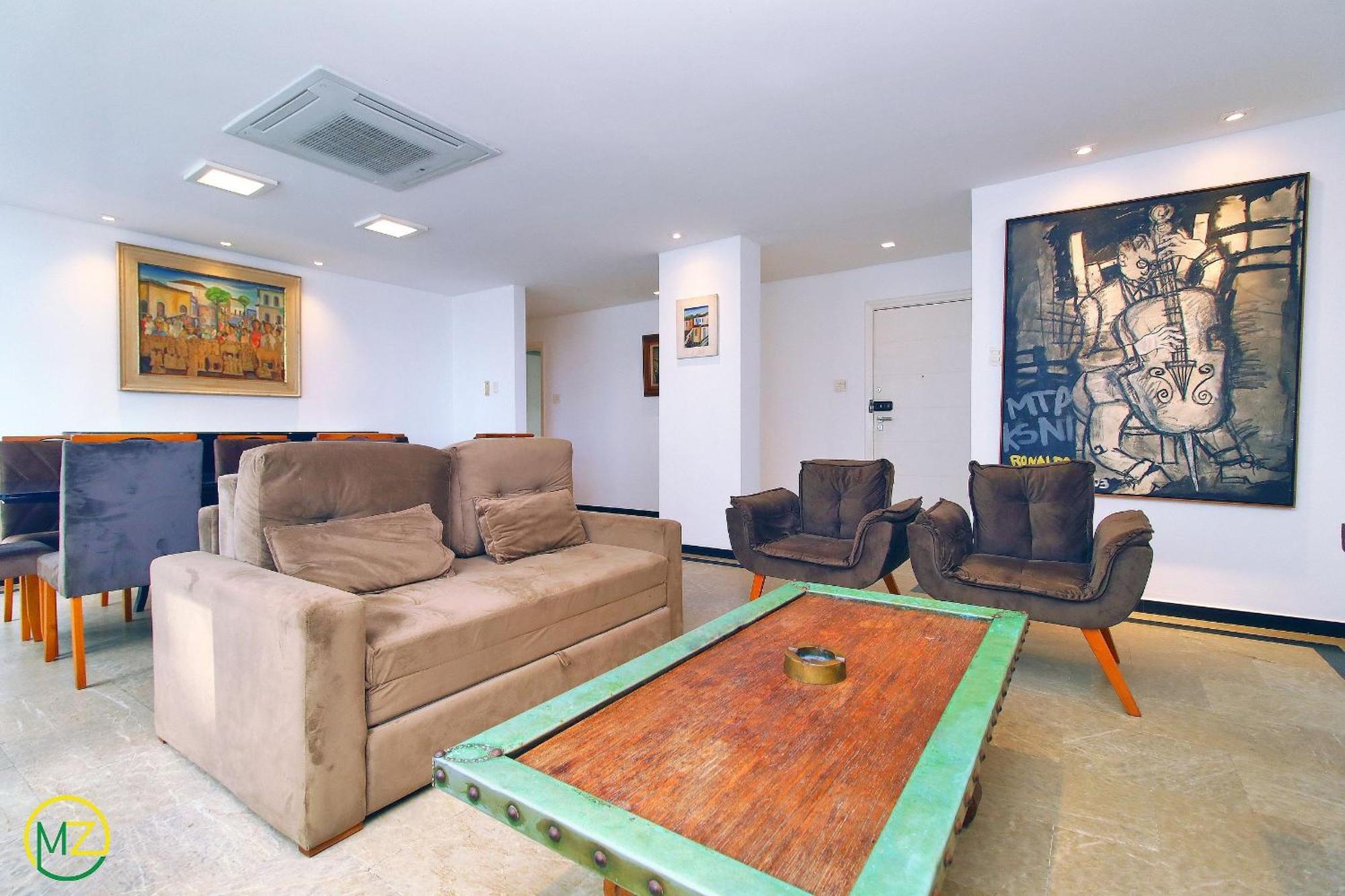 Espacoso 4 Quartos Em Copacabana 10 Pessoas Apartamento *