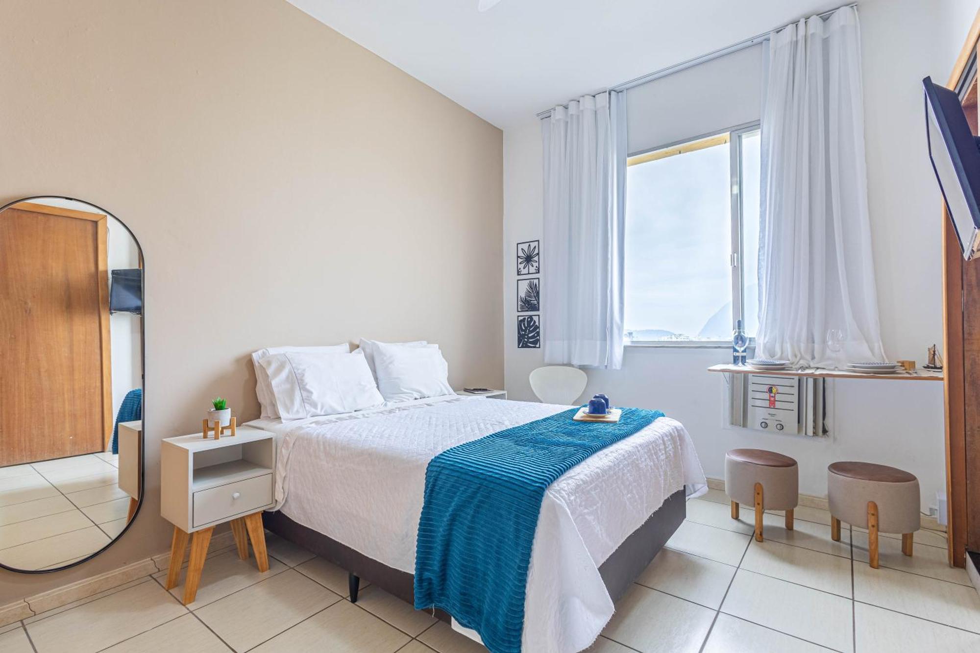 Loft Com Vista Pro Pao De Acucar! A/c, Wi-fi, Tv Apartamento Rio de Janeiro