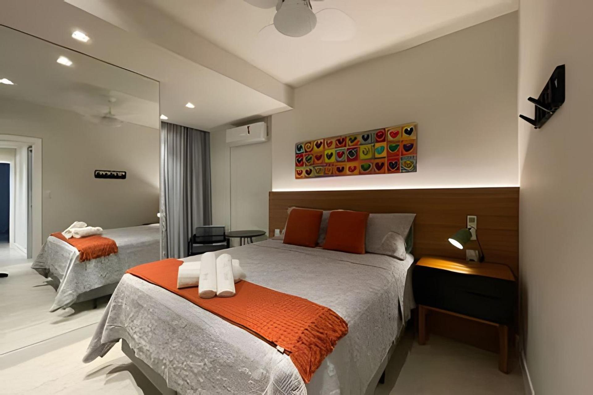 Contemporary Leblon Wi-fi 250m Apartamento *