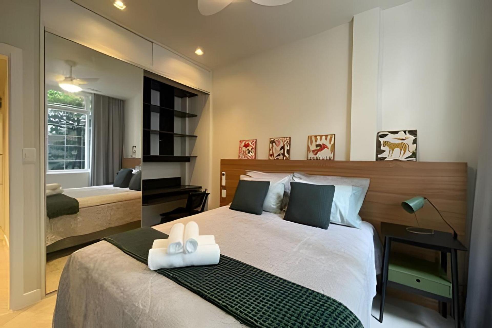 Apartamento Contemporary Leblon Wi-fi 250m *