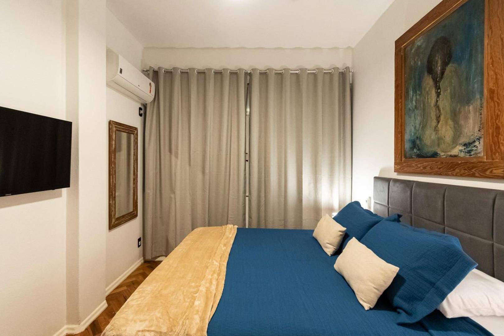 Apartamento Omar Do Rio - Jg 42/701: Moderno Qto&sala, Internet 240mbps, Smart Tv, Videogame Retrô + Alexa Rio de Janeiro