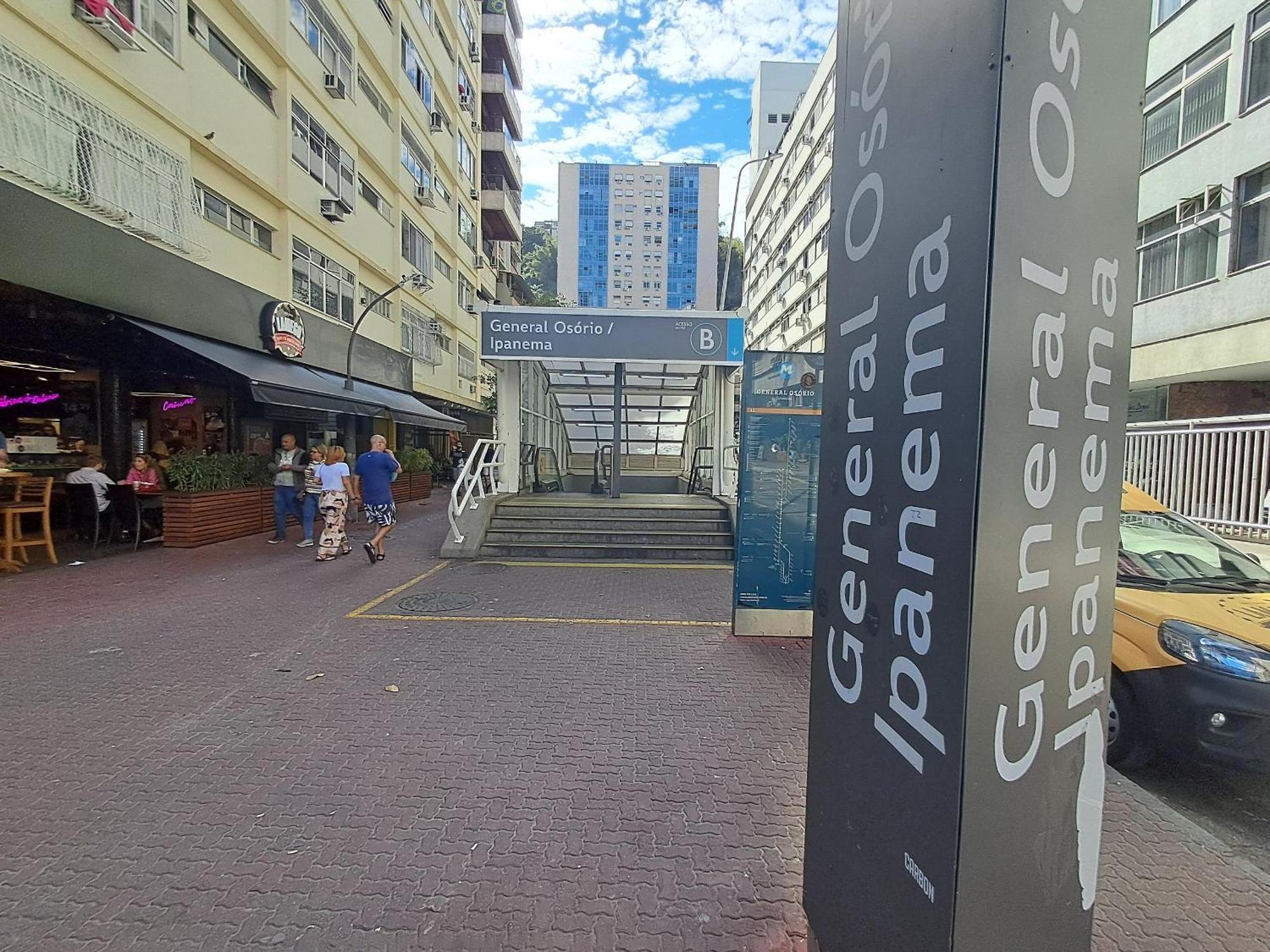 No Coracao De Ipanema, Metro Na Porta E 400m * Rio de Janeiro