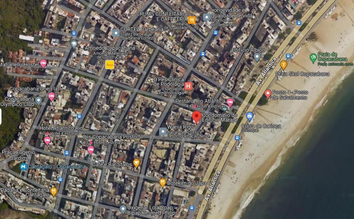 Apartamento Conforto A Apenas 1 Quadra Da Praia De Copacabana *