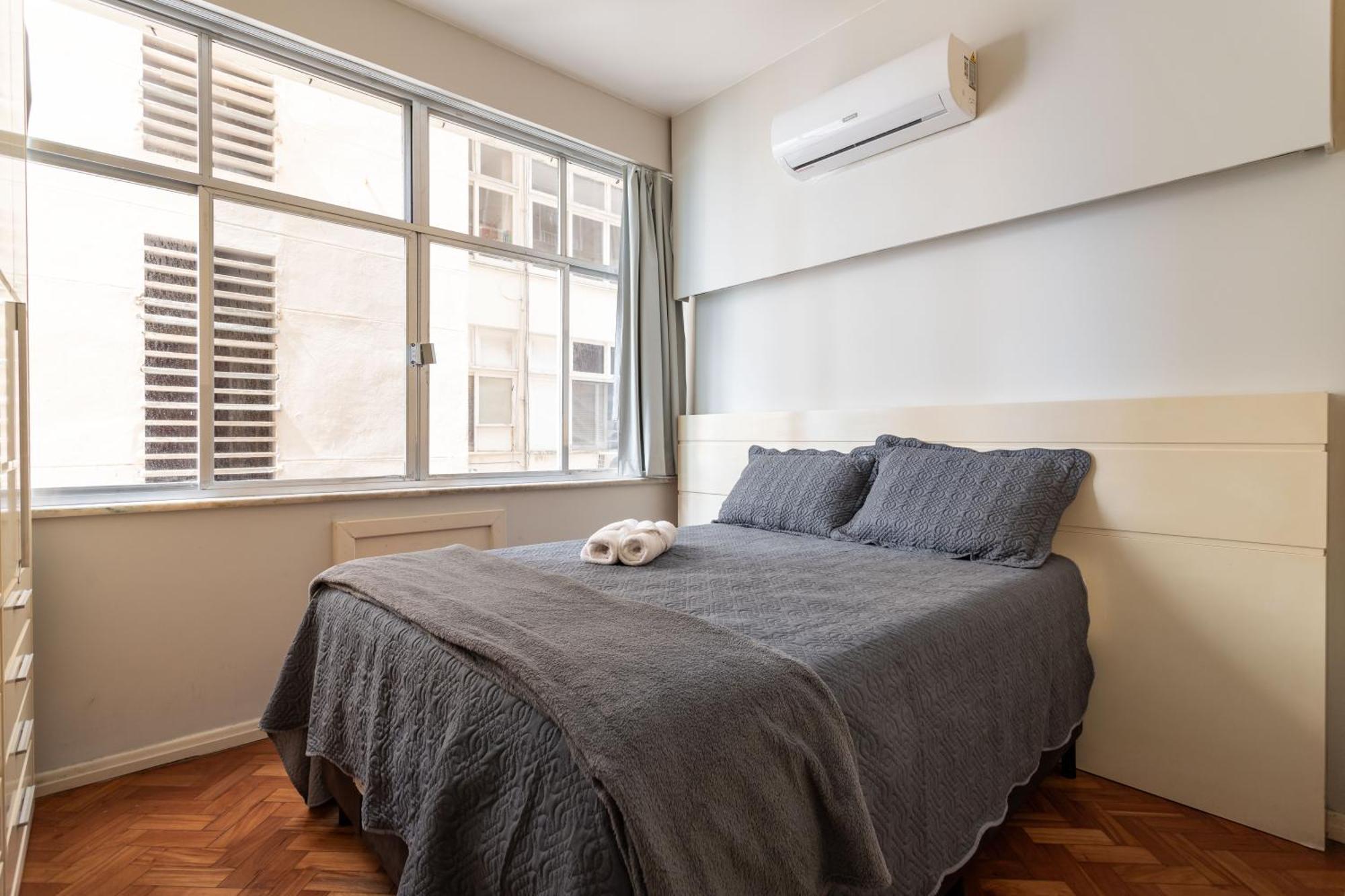 Com Vista Em Copacabana Posto 3 Apartamento *