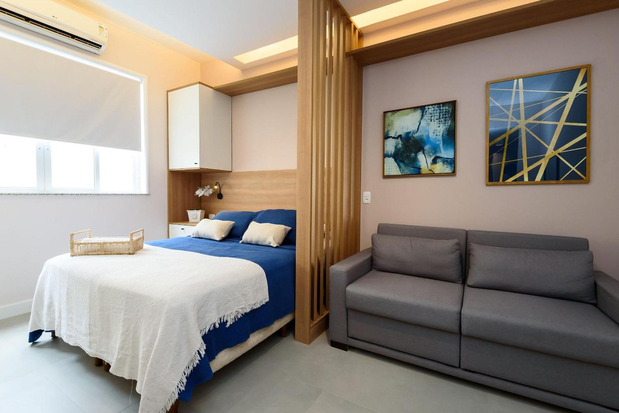 Studio A 160m Da Praia De Copacabana | Bl 45/213 * Rio de Janeiro