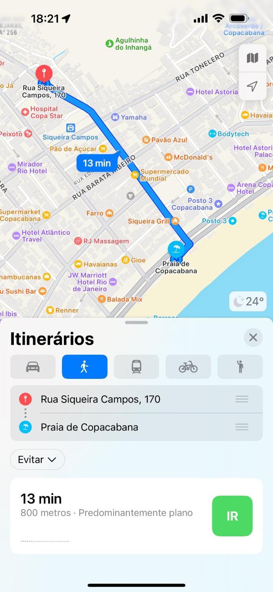Em Copacabana