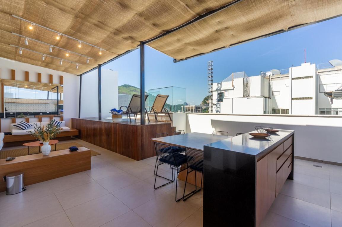 Apartamento Tabas - Edificio Wave Com Vista Pro Mar Em Ipanema *