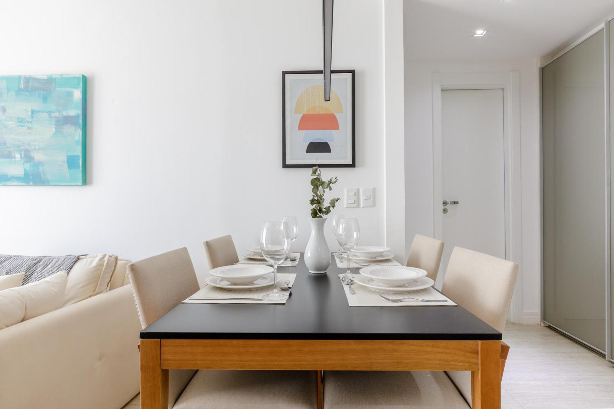 Apartamento Tabas - Edificio Wave Com Vista Pro Mar Em Ipanema *