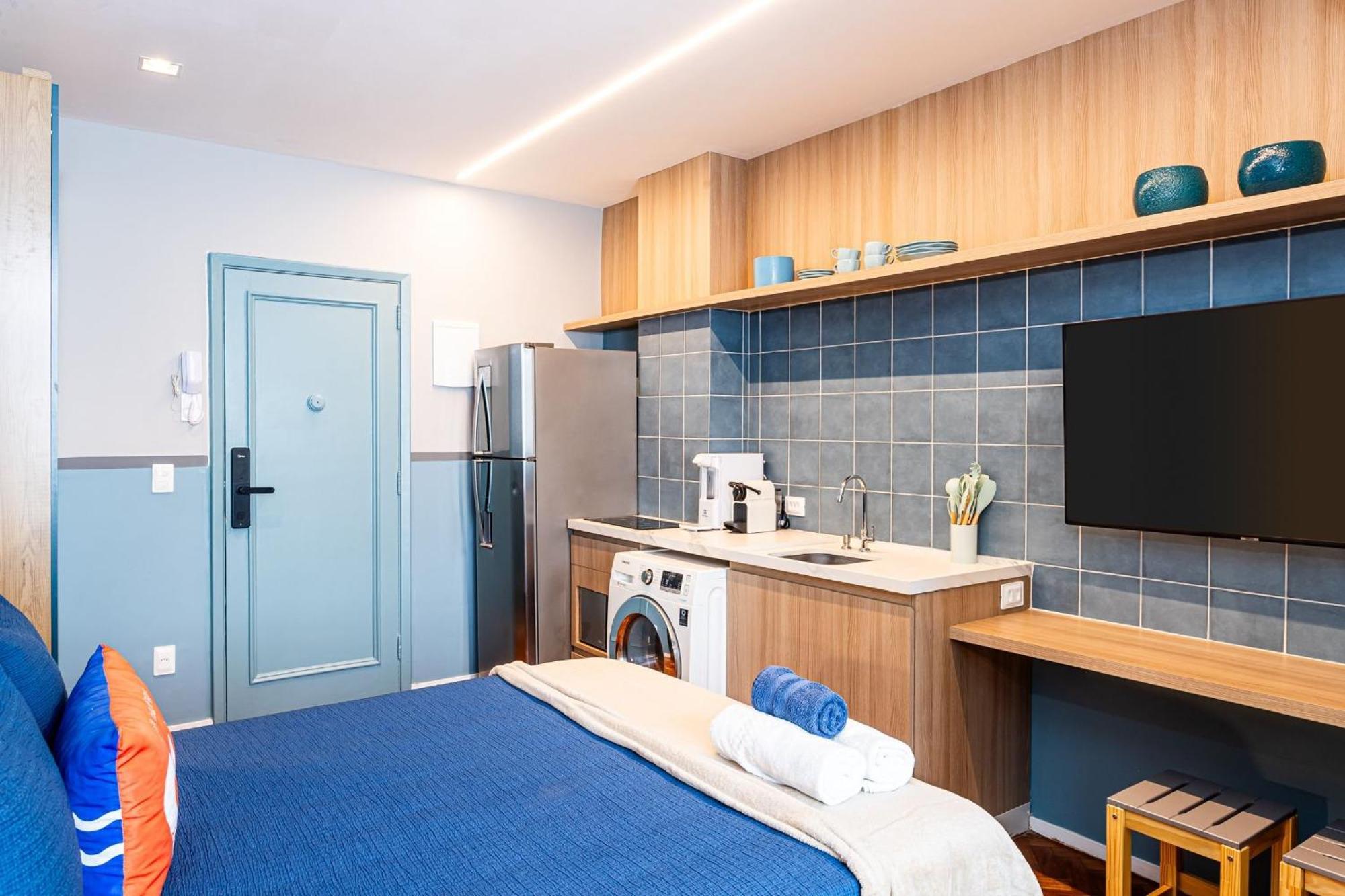 Apartamento Moderno A 260m Da Do Leblon |ae88/505 *