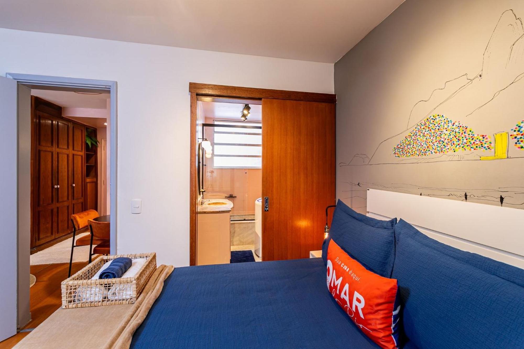 Quarto&sala A 550m Da De Ipanema | Pfa58/804 *