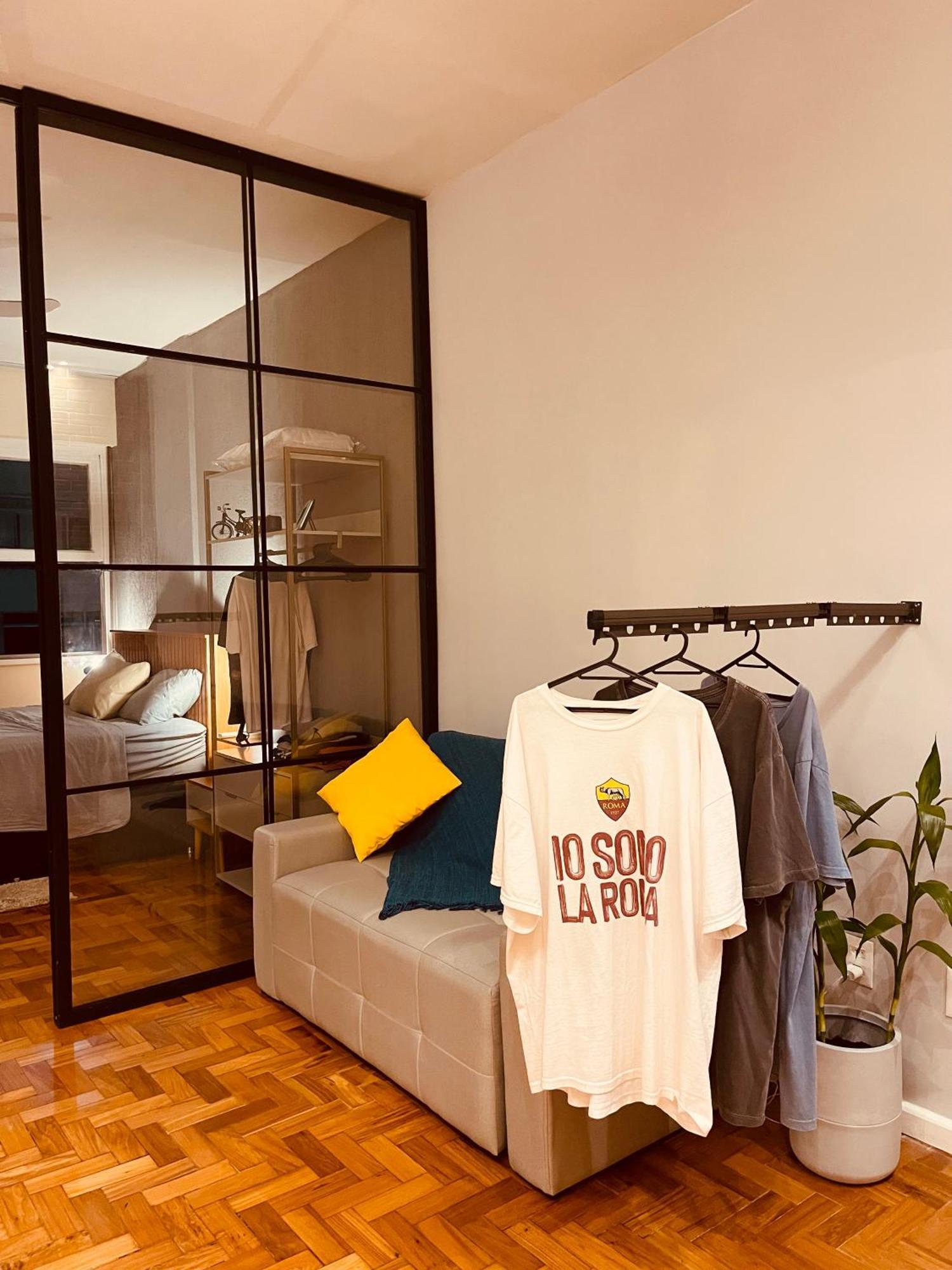 Quadra Praia! Loft Industrial Requintado Novo 4 Pessoas Vizinho Copacabana Palace! Apartment