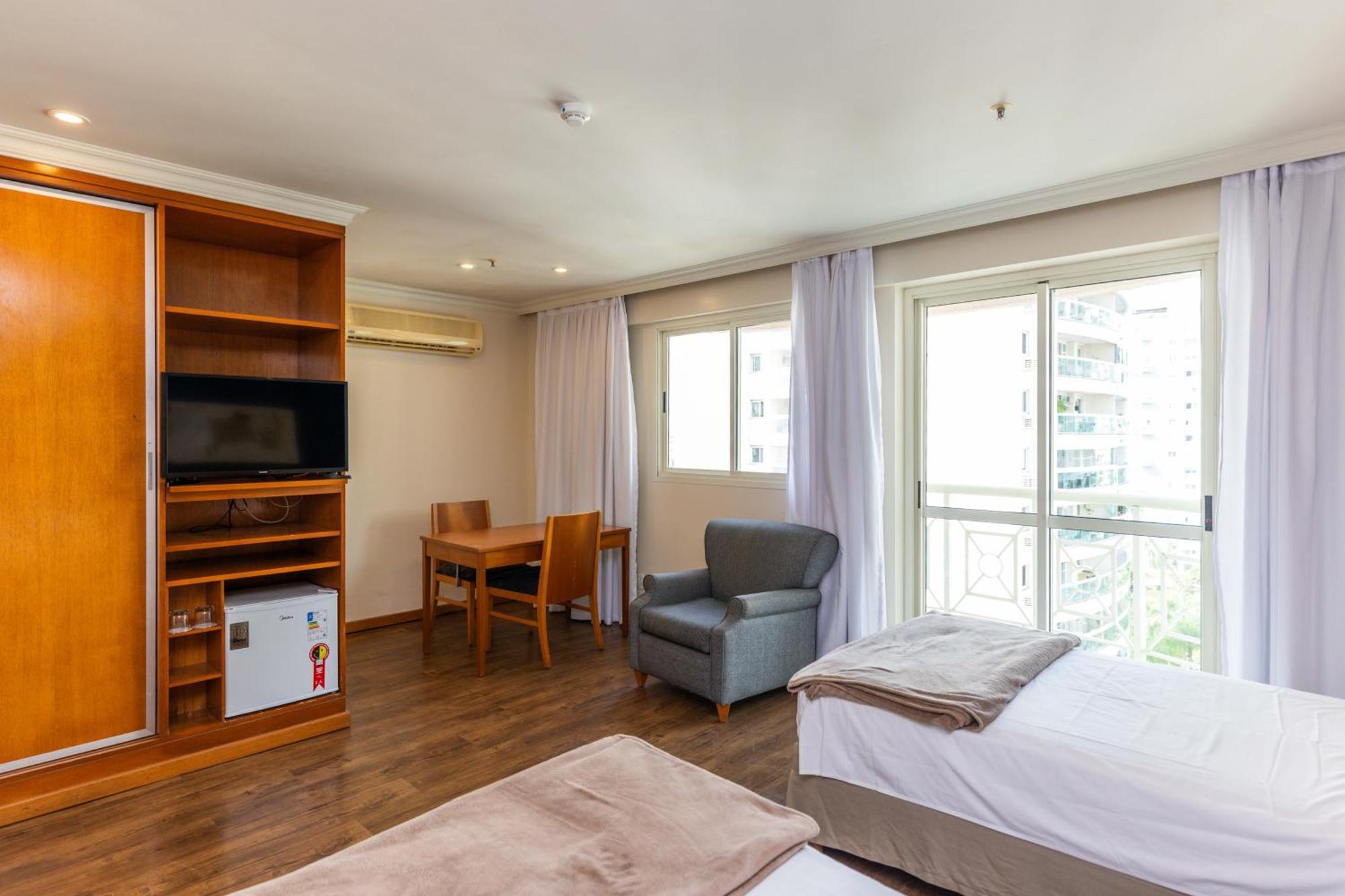 Apartment Barra Premium - Flat Com Servicos, Recepcao 24 Horas, Piscina, Academia E Balsa Praia! Rio de Janeiro