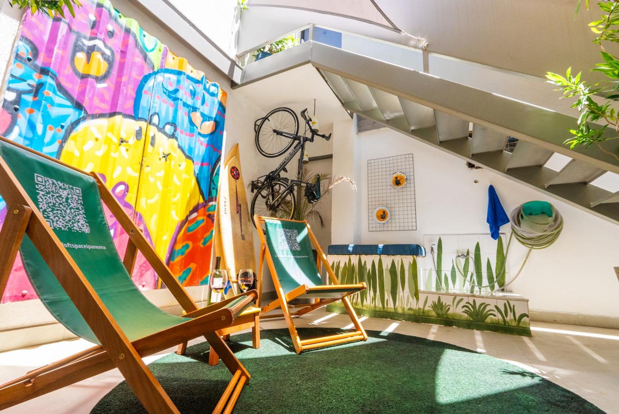 Architect Design Award-winning 995 Ft2 Loft With Garden In The Best Location Of Ipanema Rio de Janeiro