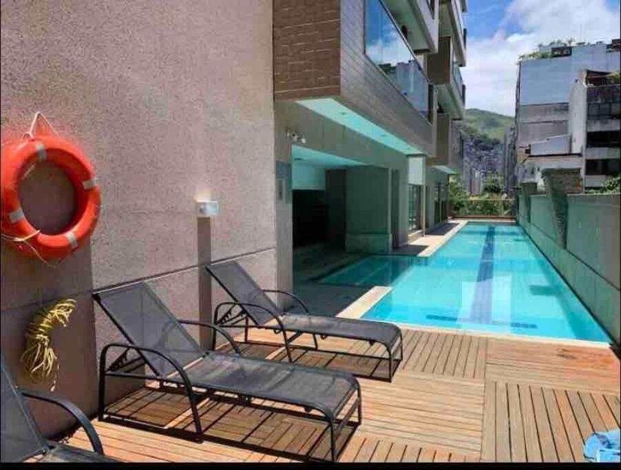 Cobertura Arpoador Com Piscina Privativa, Vista Mar, Garagem, Portaria 24 Apartment *